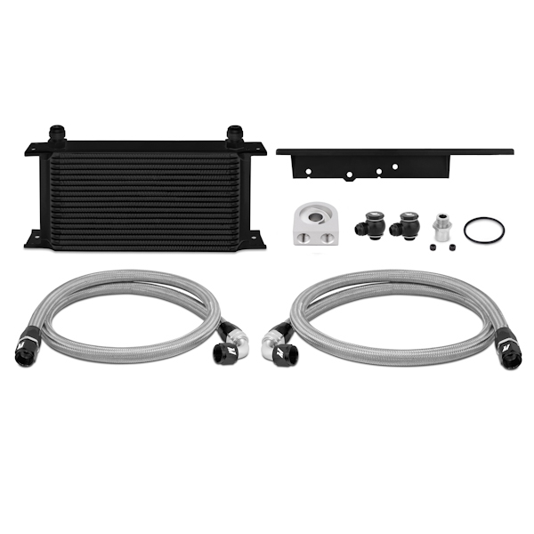 Mishimoto — Mishimoto 03-09 Nissan 350Z / 03-07 Infiniti G35 (Coupe Only) Oil Cooler Kit - Black - view 8